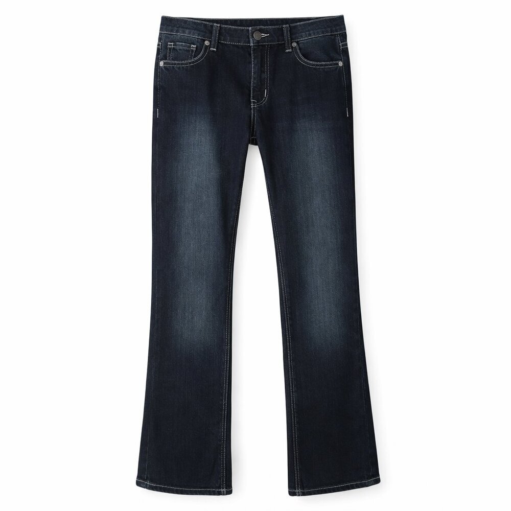 AVENUE Denim Medium Wash Bootcut Jeans Size 22 A